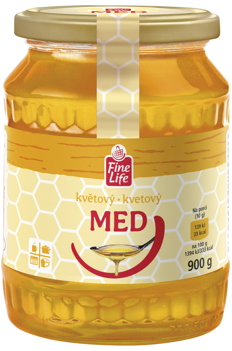 Fine Life Med kvetový 900 g