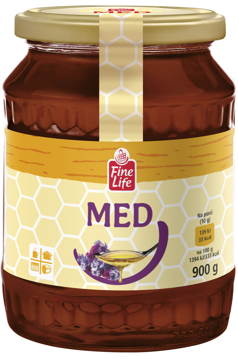 Fine Life Med zmiešaný 900 g