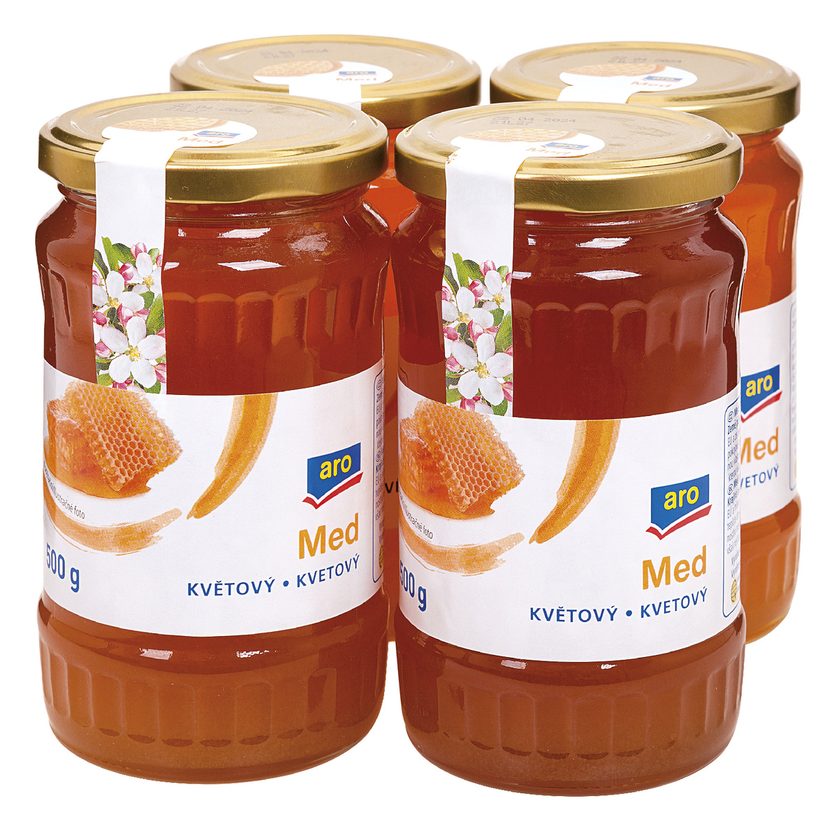 aro Med kvetový 4 x 500 g