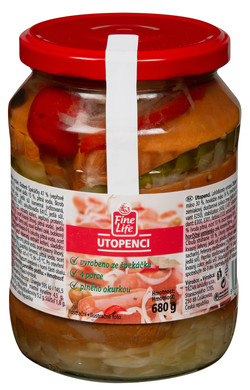 Fine Life Utopenci s uhorkou chlad. 680 g