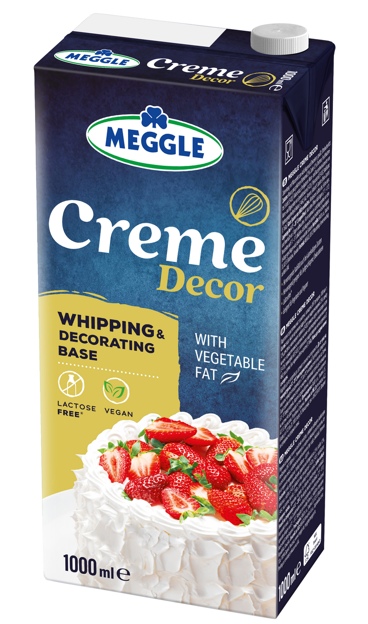 MEGGLE Creme Patisserie Decor 25 % chlad. 1 l