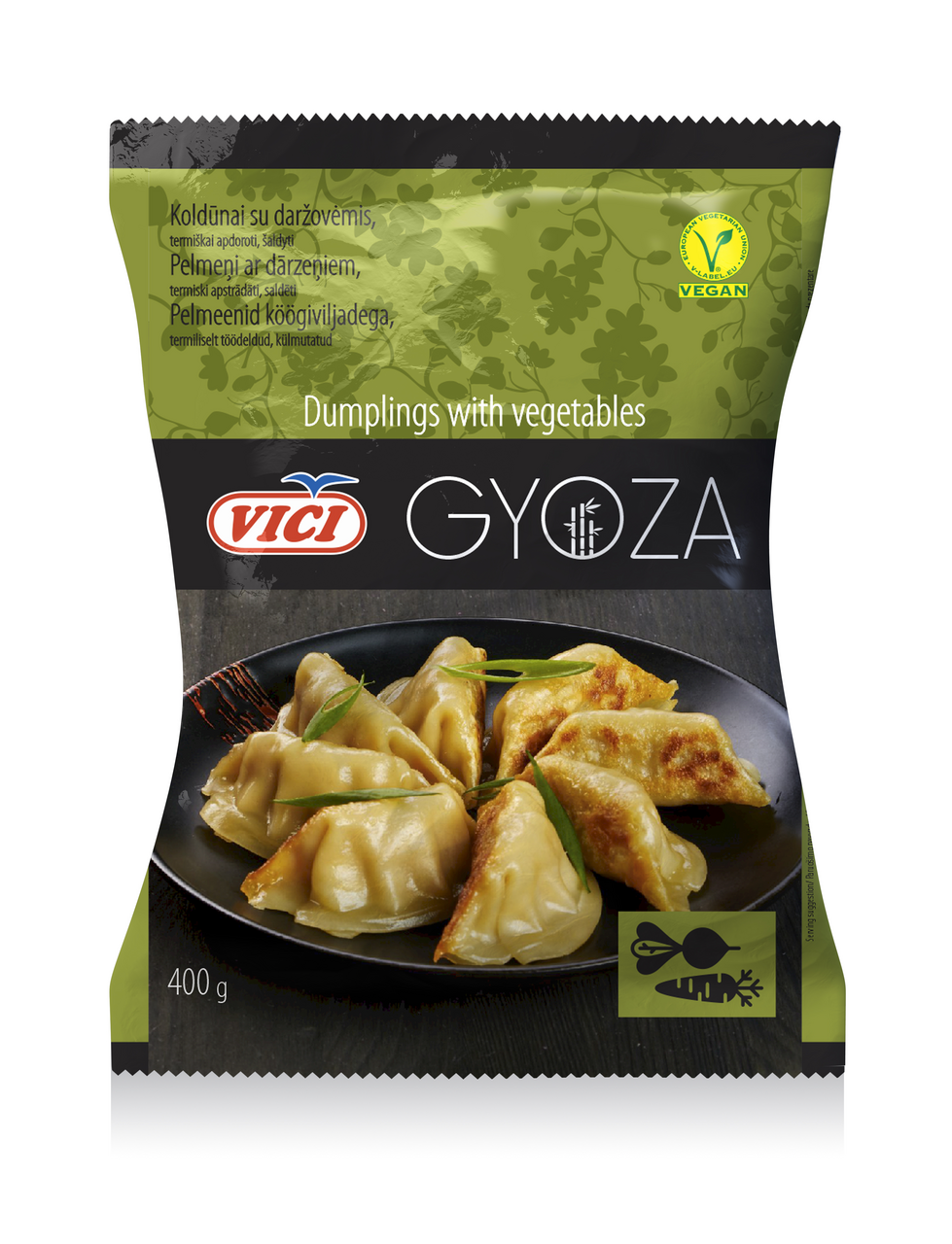 VICI Taštičky zeleninové Gyoza vegan mraz. 400 g