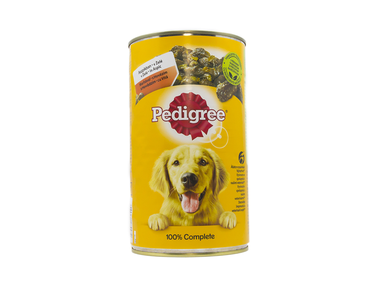 Pedigree Hovädzie v želé konzerva pre psy 1200 g
