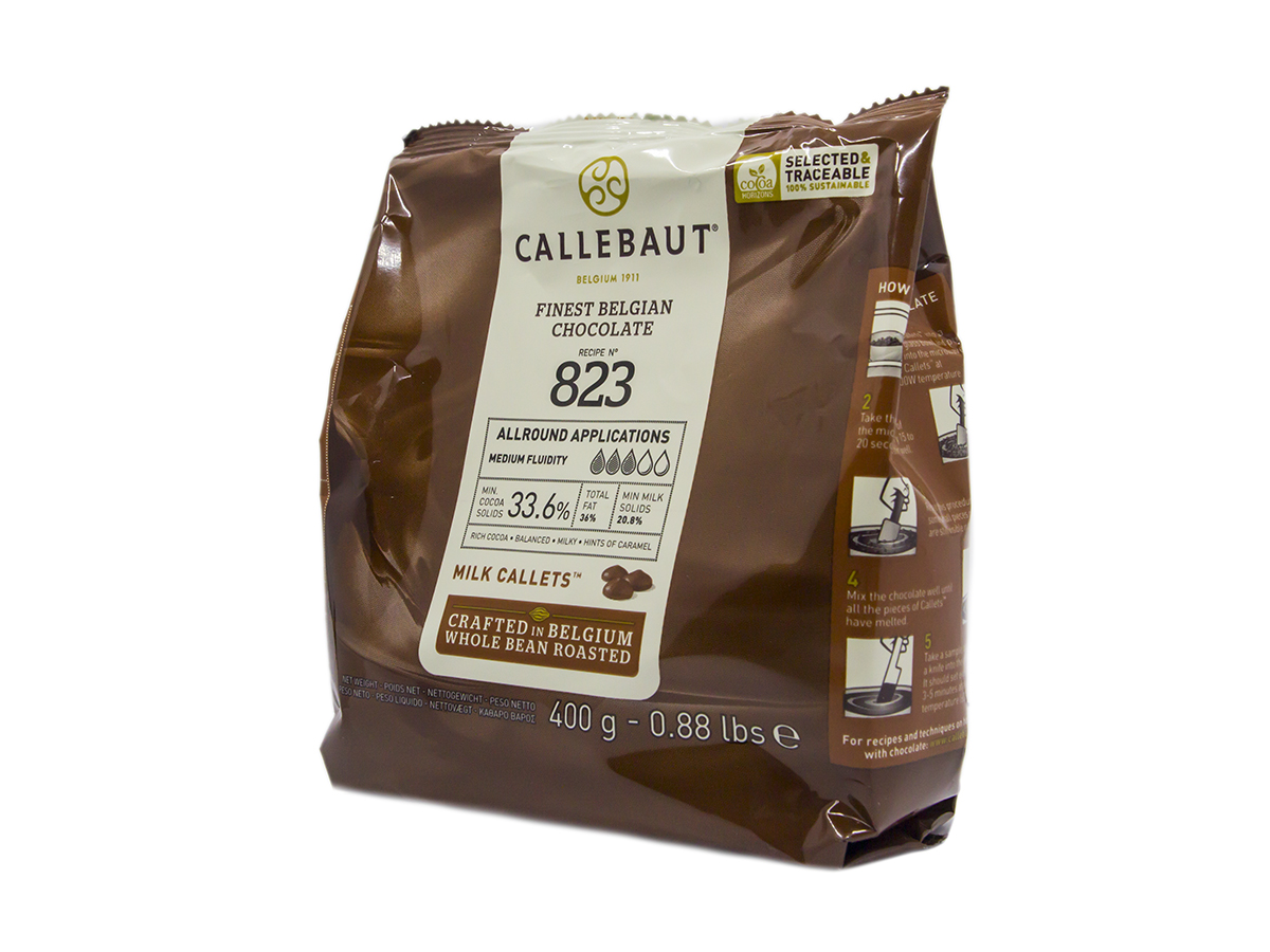 CALLEBAUT Poleva mliečna 33,6 % 400 g