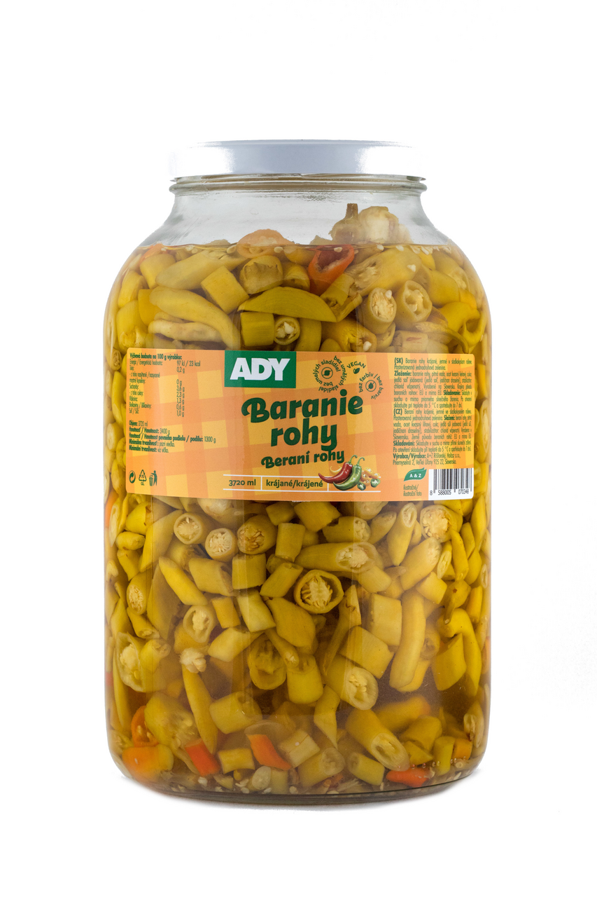 ADY Baranie rohy krájané jemné 3400 g