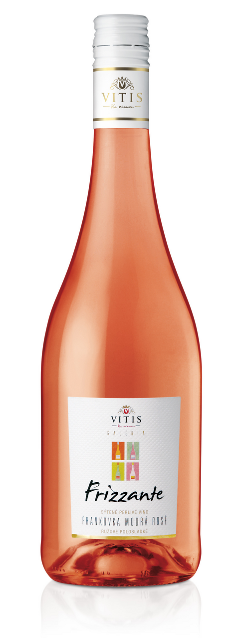 VITIS GALÉRIA Frizzante Frankovka modrá rosé 750 ml