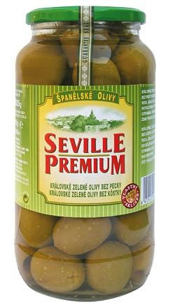 Seville Premium Olivy zelené 935 g