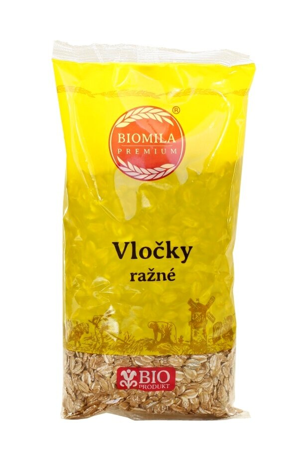 BIOMILA Vločky ražné BIO 250 g