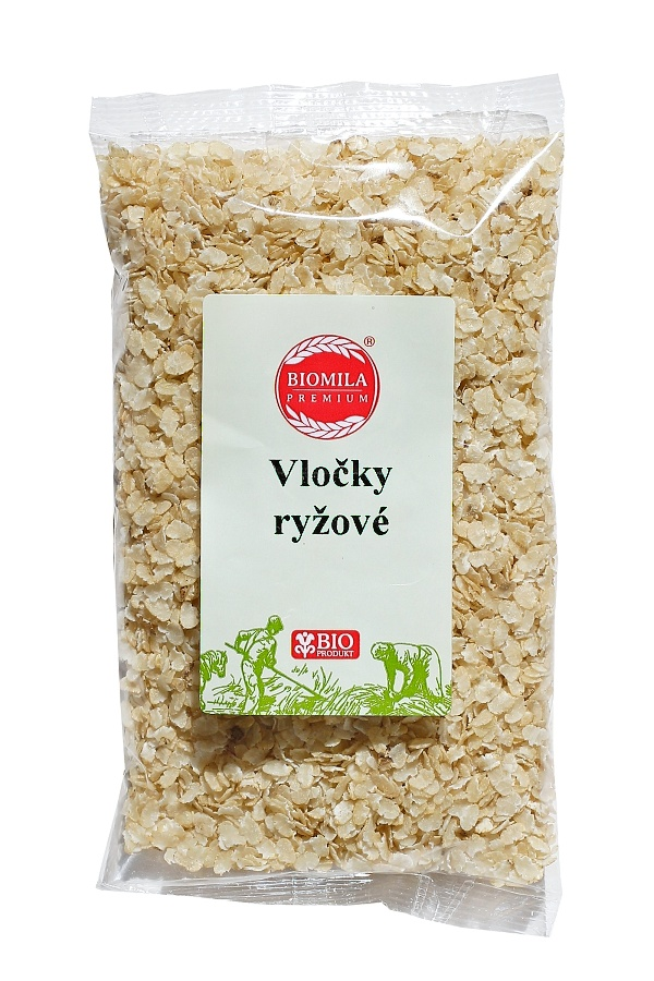BIOMILA Vločky ryžové BIO 200 g