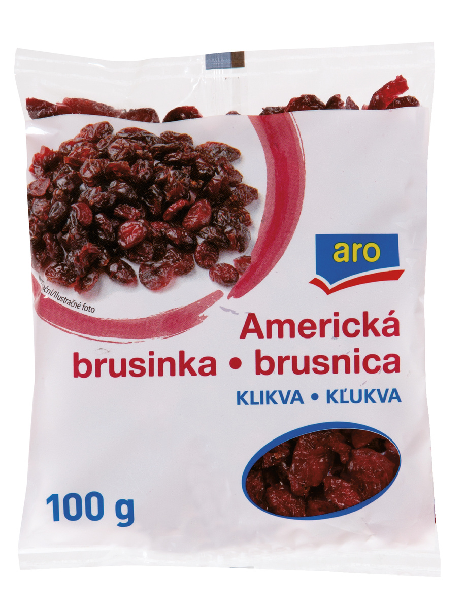 aro Kľukva sušená 100 g
