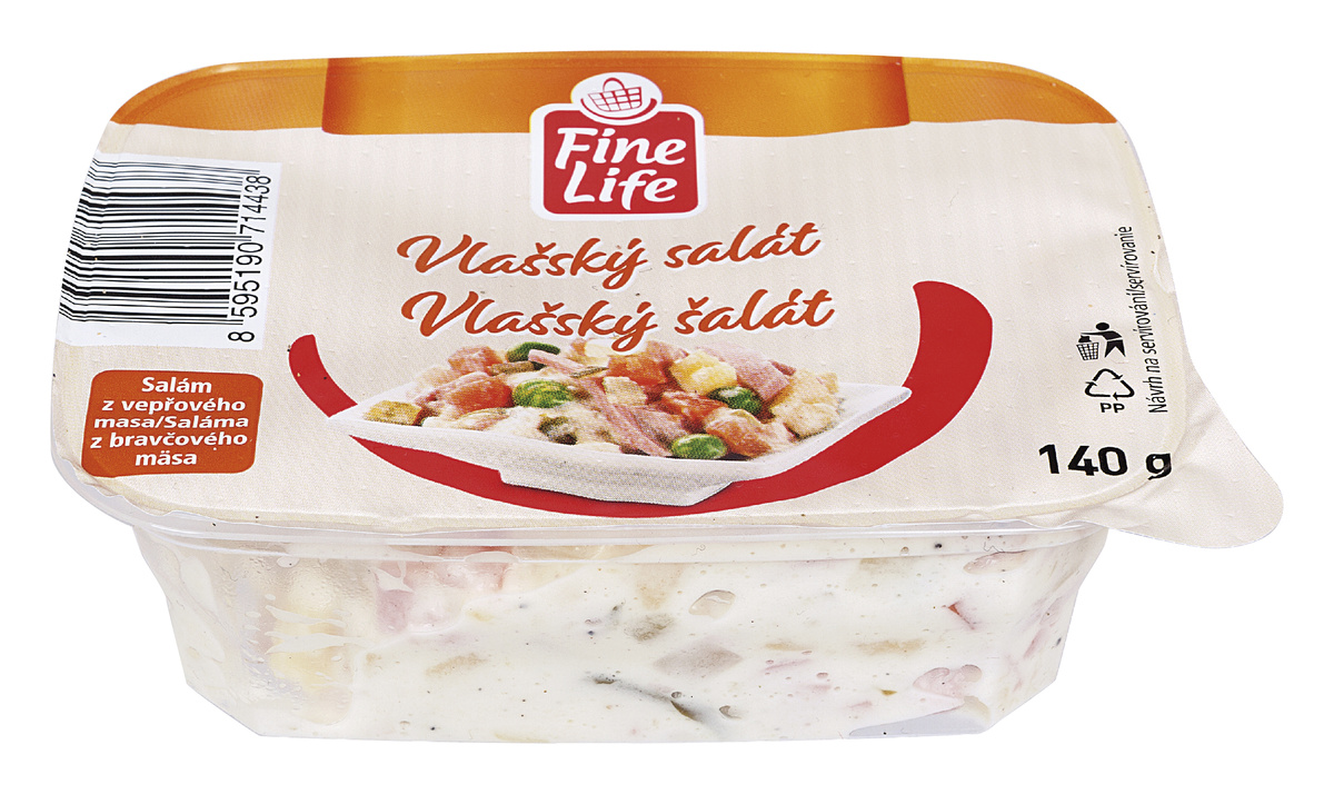 Fine Life Vlašský šalát chlad. 140 g