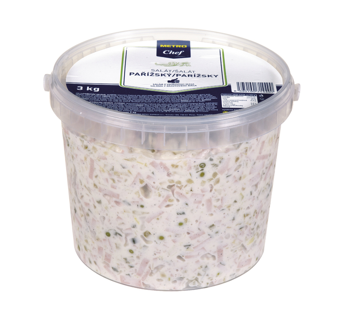 METRO Chef Parížsky šalát chlad. 3 kg