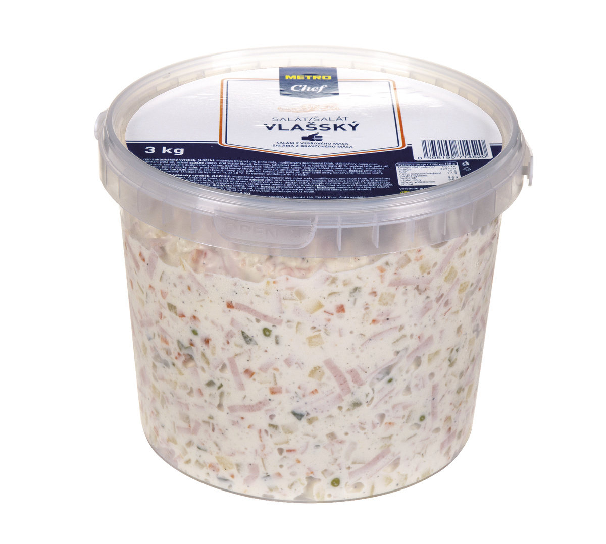 METRO Chef Vlašský šalát chlad. 3 kg