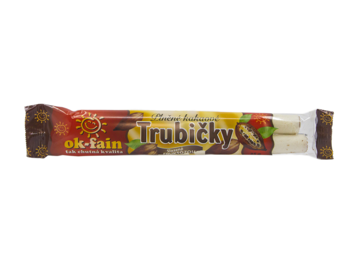 Ok- Fain Trubičky čokoládové 38 g