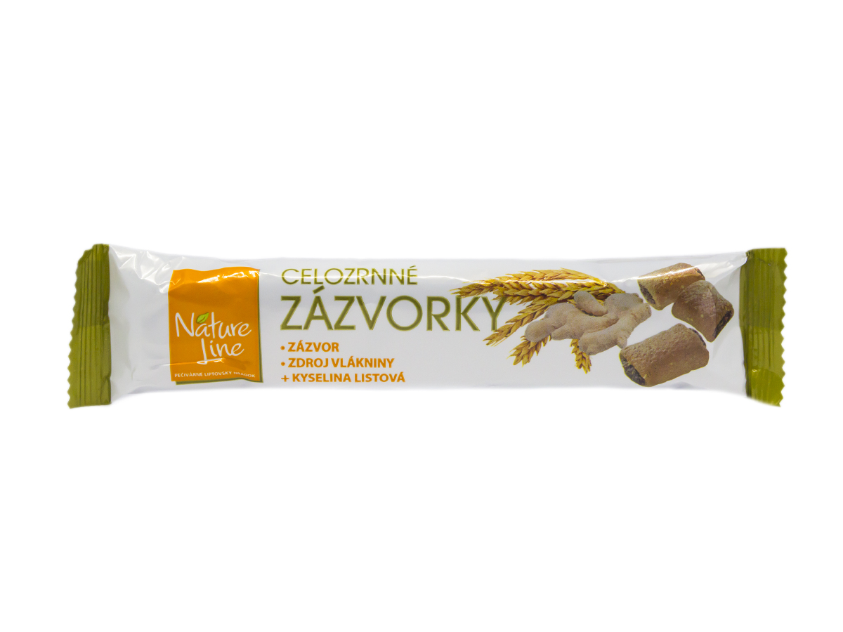NATURE LINE Zázvorky celozrnné sušienky 65 g