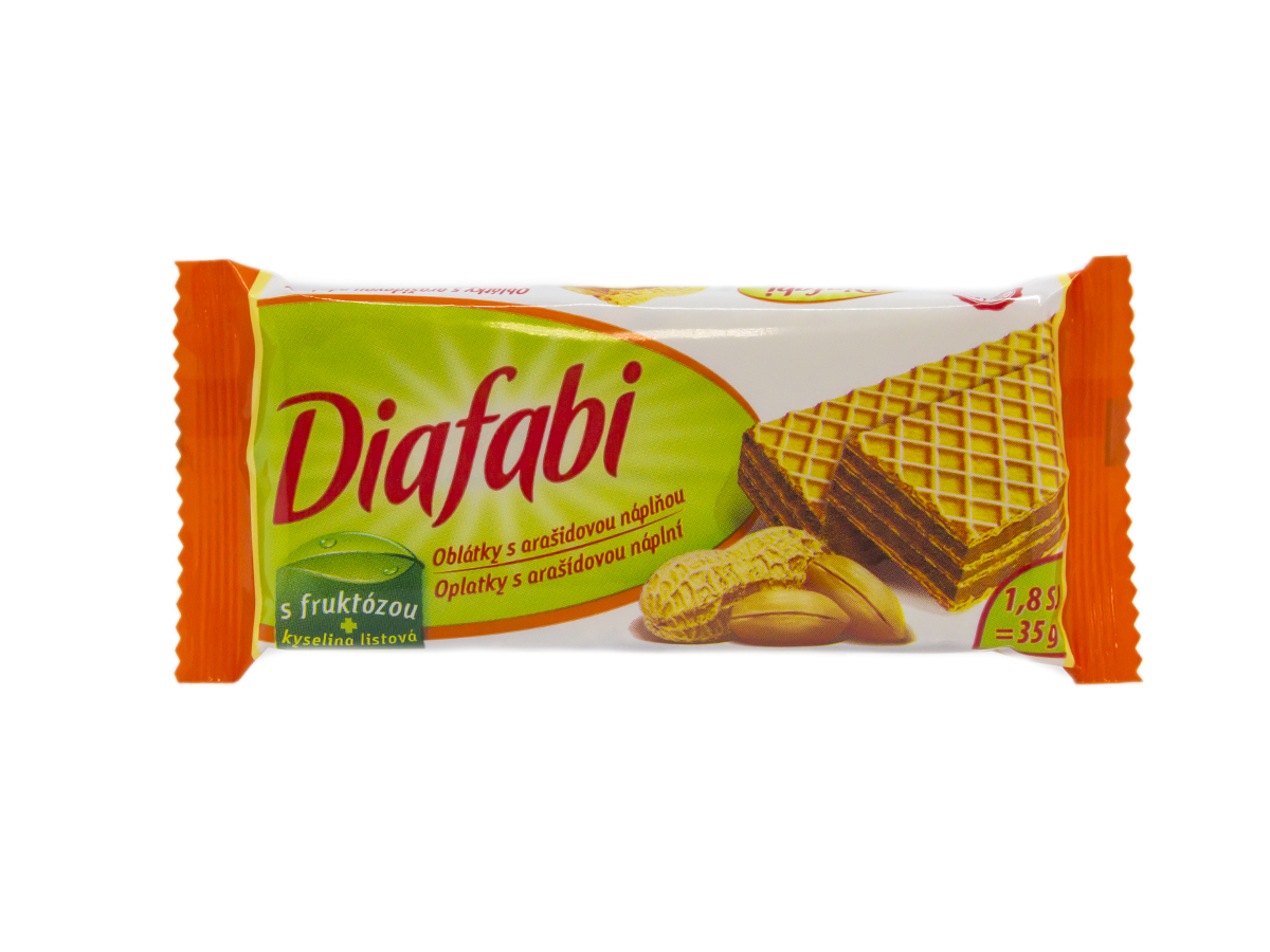 Diafabi Oblátka arašidová DIA 35 g