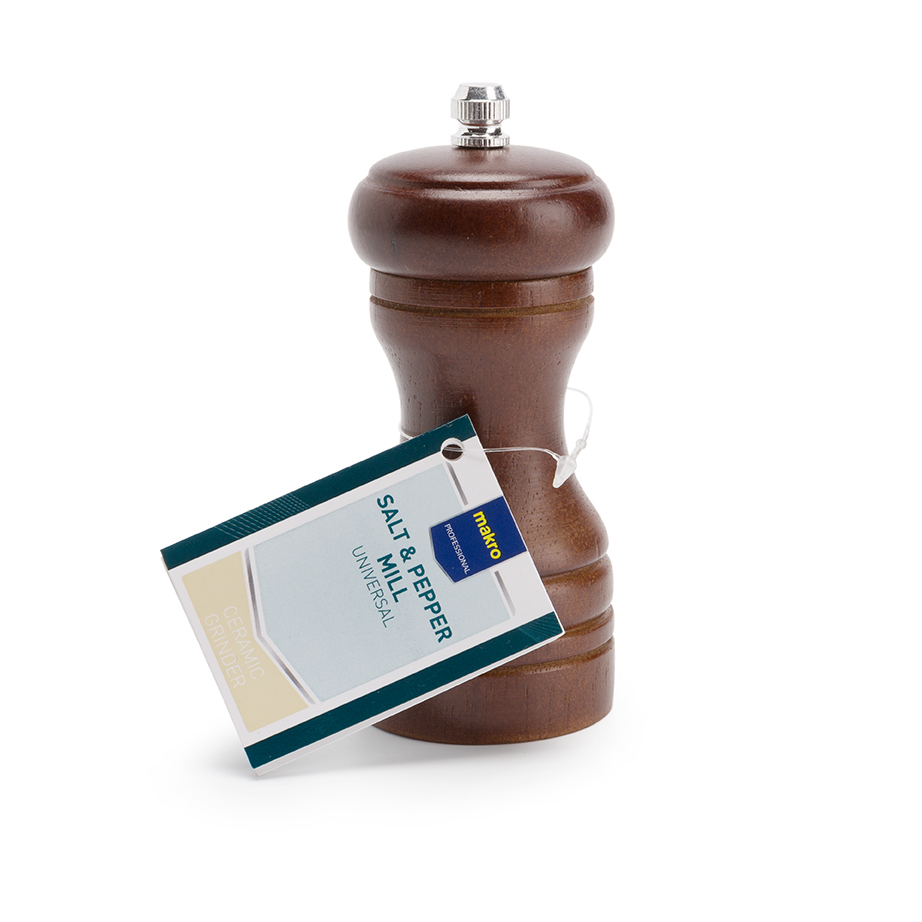 METRO PROFESSIONAL Mlynček soľ a korenie 11,5 cm drevo hnedý 1 ks