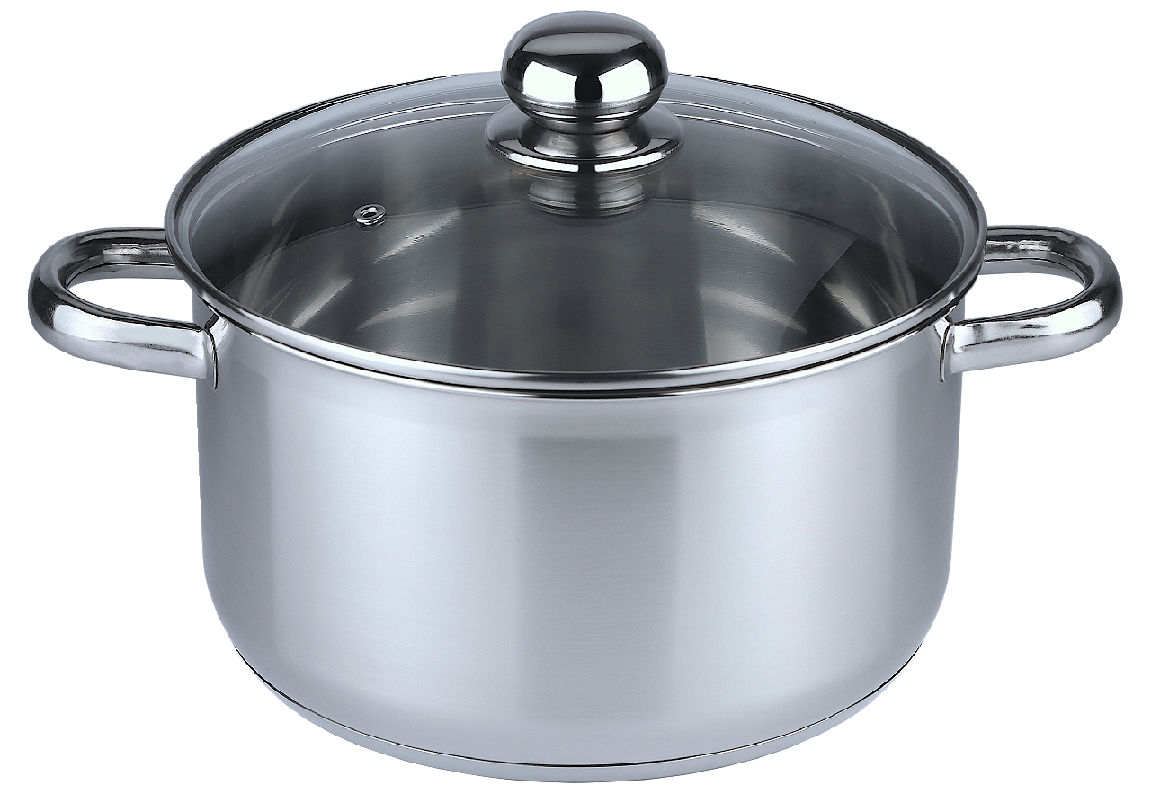 aro Hrniec + pokrievka 24 cm 6 l nerez 1 ks