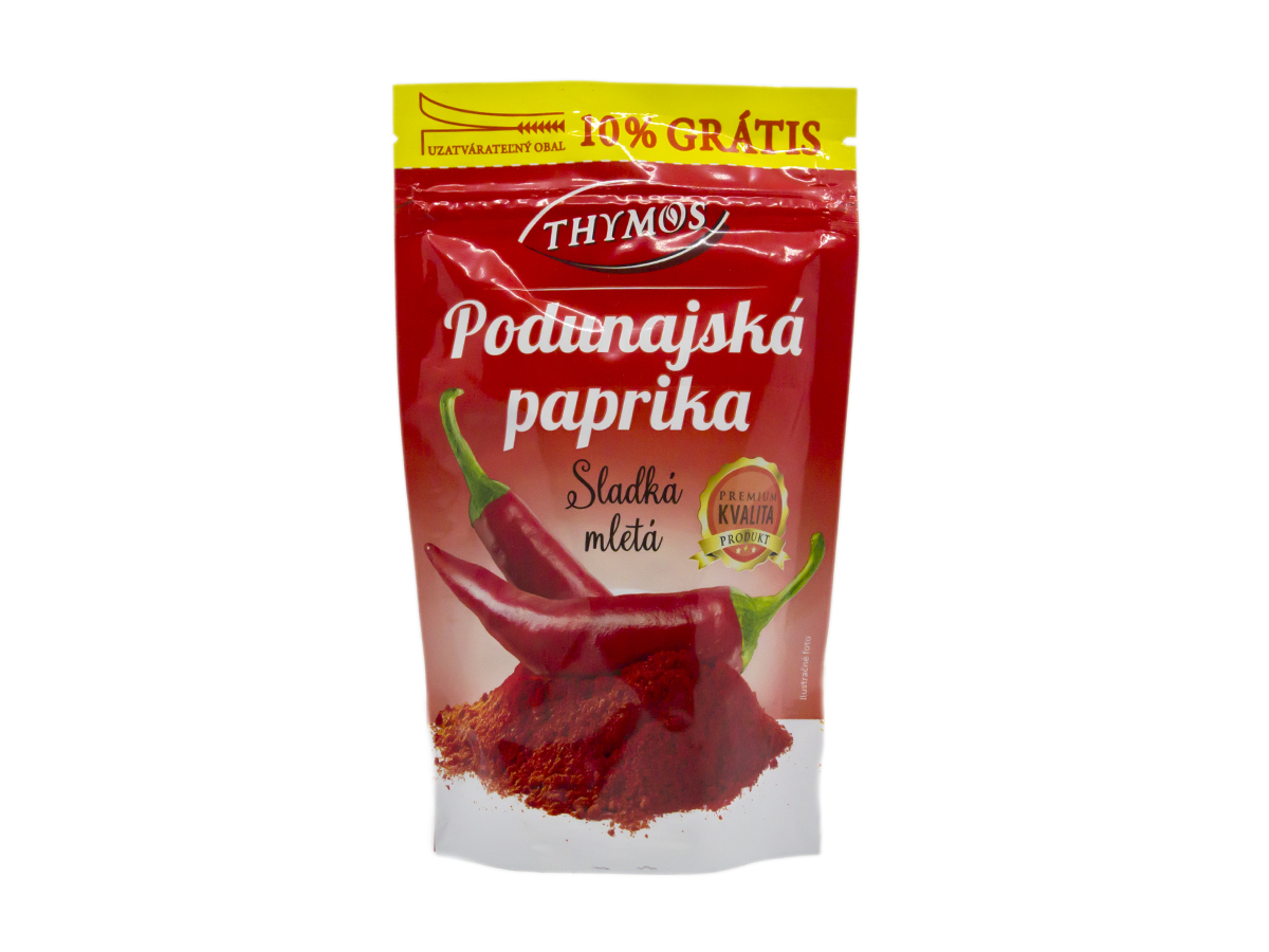 Thymos Podunajská paprika sladká 75 g + 10 % navyše