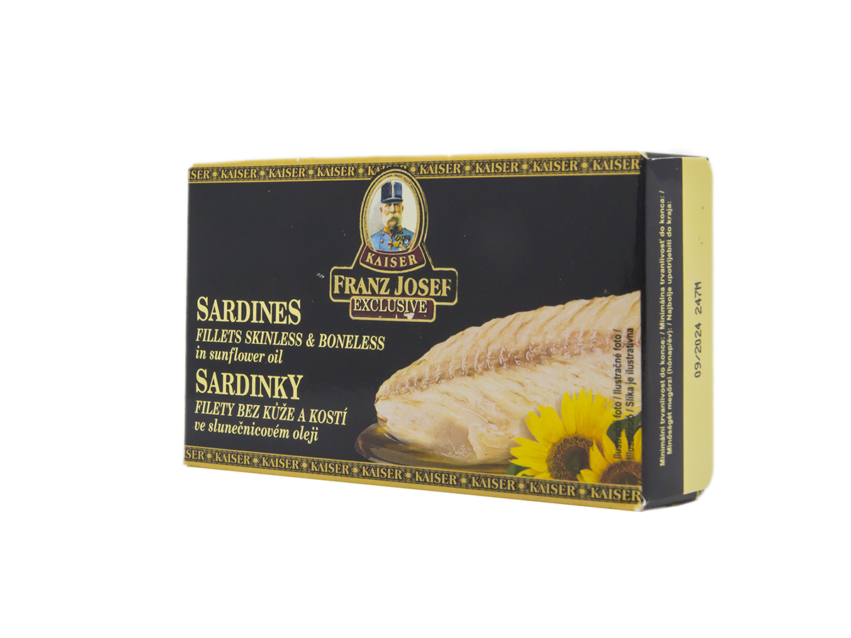 FRANZ JOSEF Sardinky filety v oleji 90 g