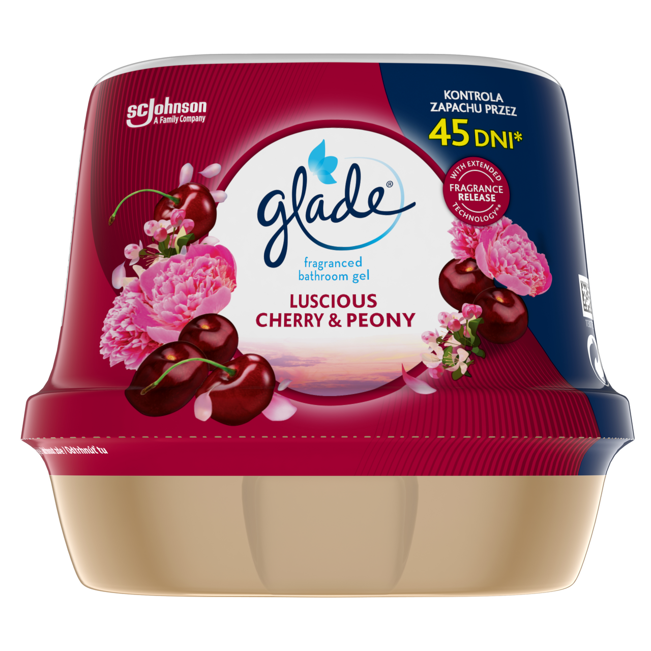 glade Gél do kúpeľne s vôňou pivoňky 180 ml