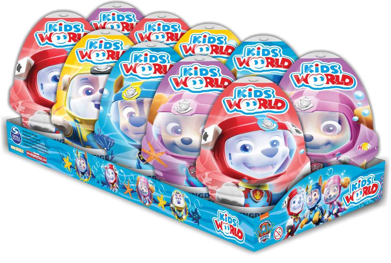 DAIRY4FUN Dezert Detský svet s hračkou chlad. 10 x 70 g