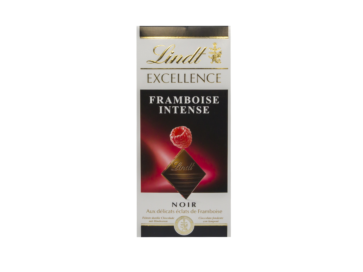 Lindt Excellence Raspberry/ malina 100 g