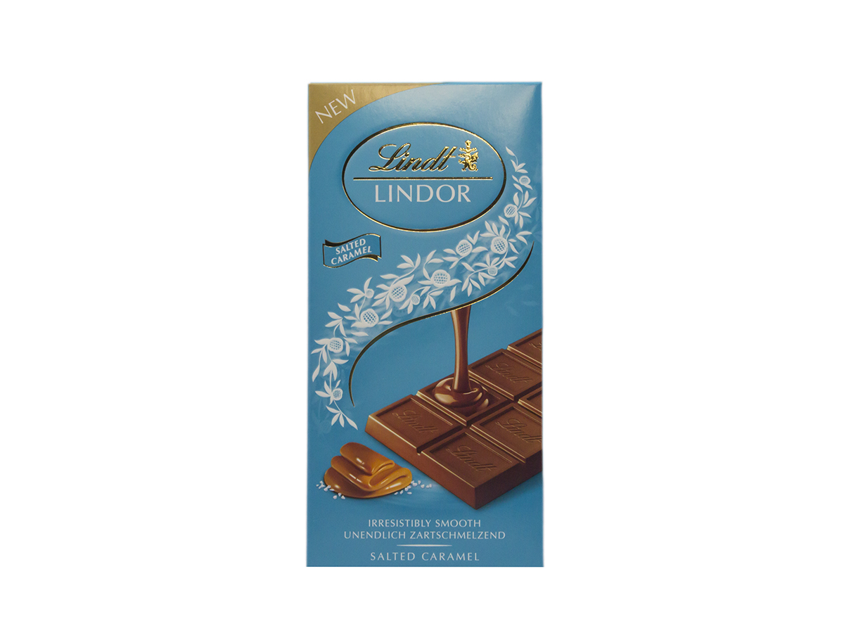 Lindt Lindor Salted caramel/ slaný karamel 100 g