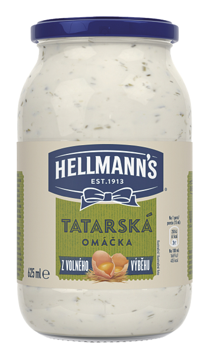 HELLMANN'S Tatárska omáčka chlad. 625 ml