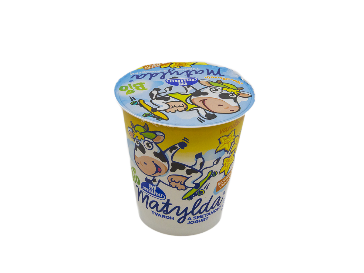 milko Matylda BIO vanilka chlad. 125 g
