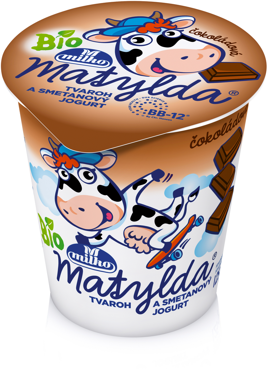 milko Matylda BIO čokoláda chlad. 125 g