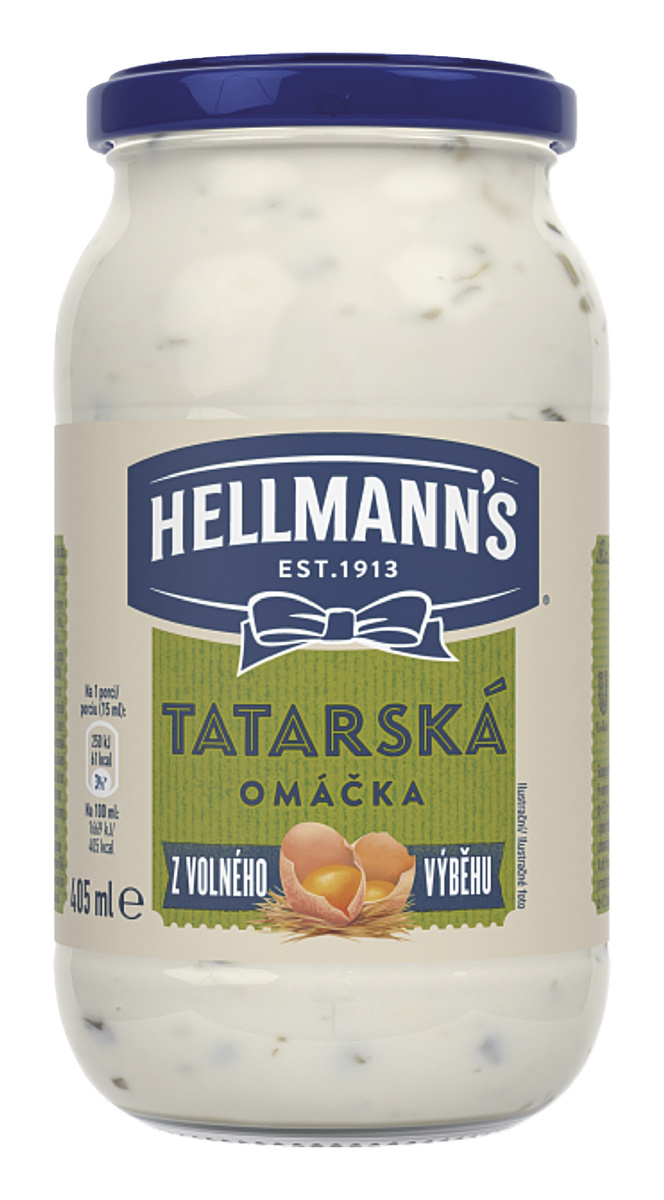 HELLMANN'S Tatárska omáčka chlad. 405 ml