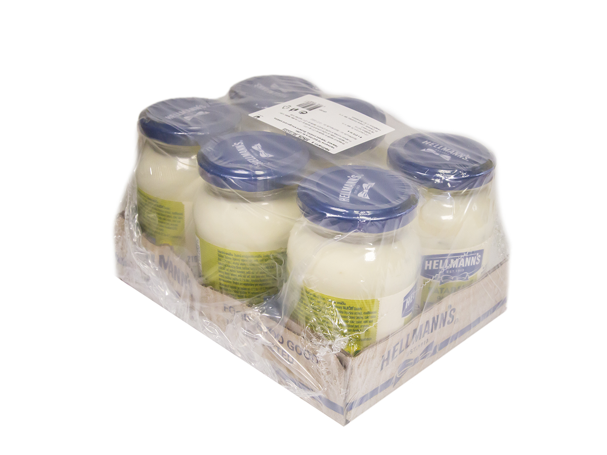 HELLMANN'S Tatárska omáčka chlad. 6 x 210 ml