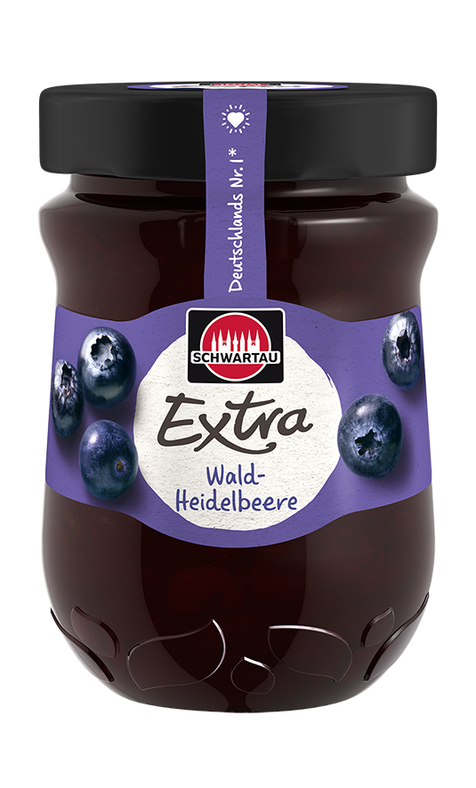 SCHWARTAU Extra džem čučoriedka 340 g