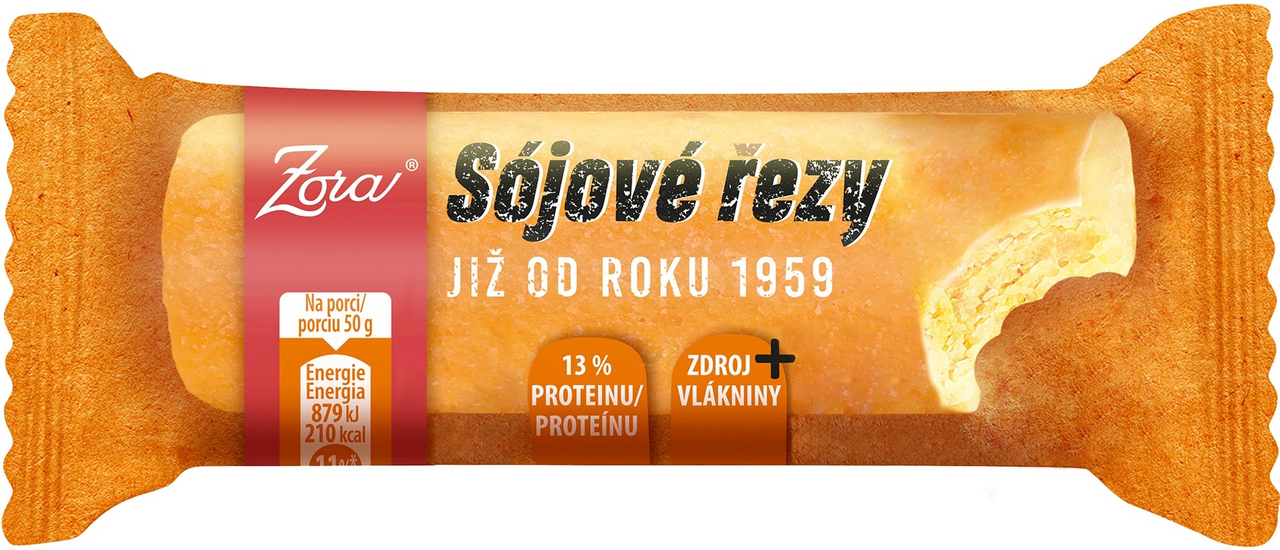 ZORA Sójové rezy 80 x 50 g