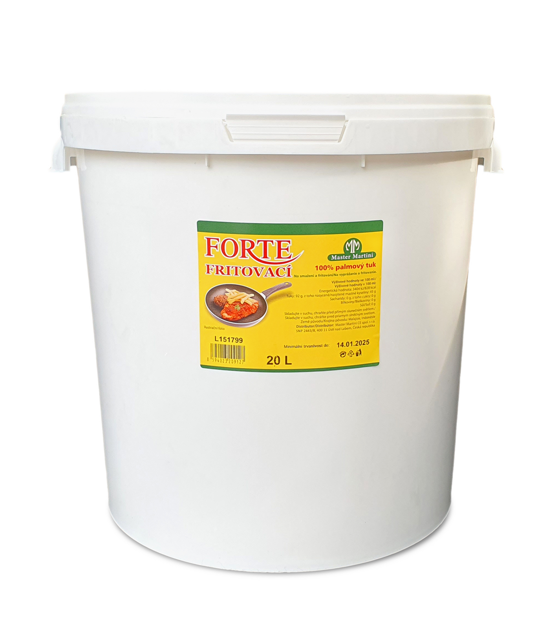 FORTE Palmový olej 20 l