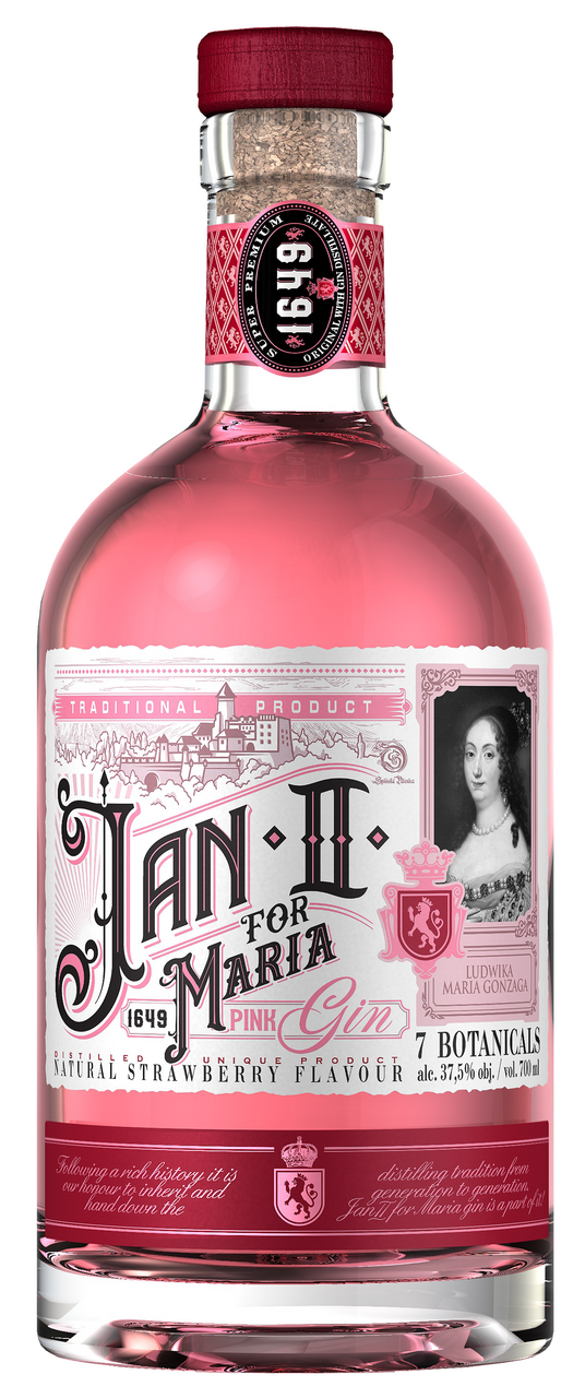 Jan II for Maria 37,5% gin 700 ml