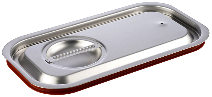 METRO PROFESSIONAL Veko so silikónovým tesnením GN1/3 nerez 1 ks