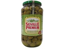 Seville Premium Olivy zelené s paprikovou pastou 1x935 g