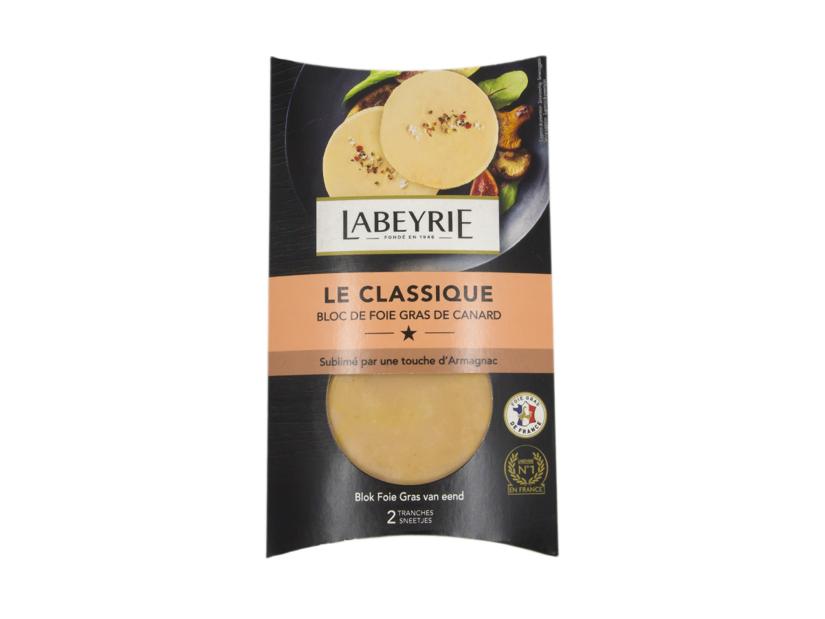 LABEYRIE Foie Gras kačacie plátky (2 ks) chlad. 80 g