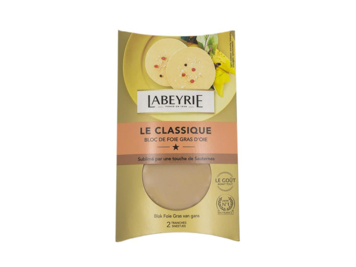 LABEYRIE Foie Gras husacie plátky (2 ks) chlad. 80 g