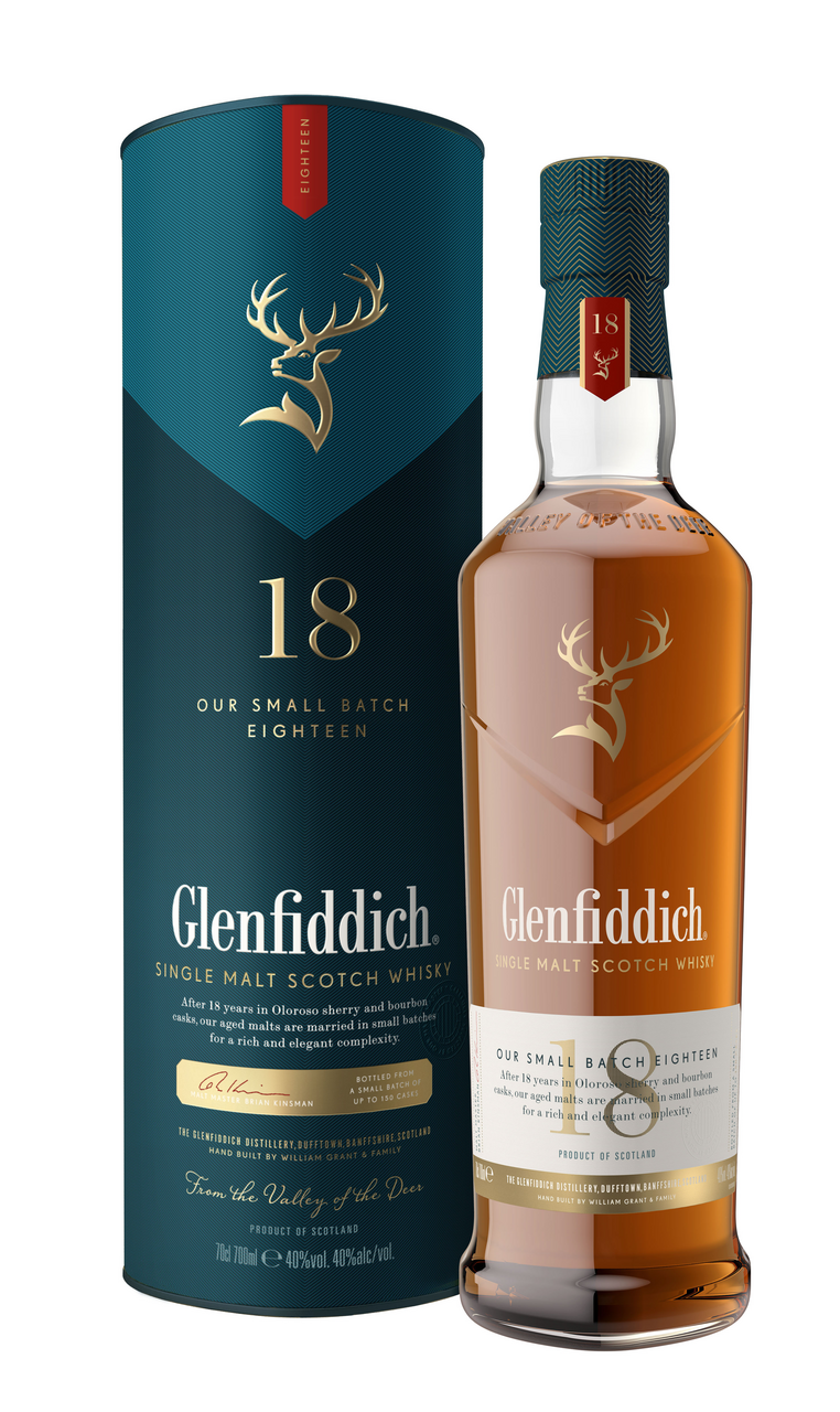 GLENFIDDICH 18 y.o. 40% 700 ml darčekové balenie