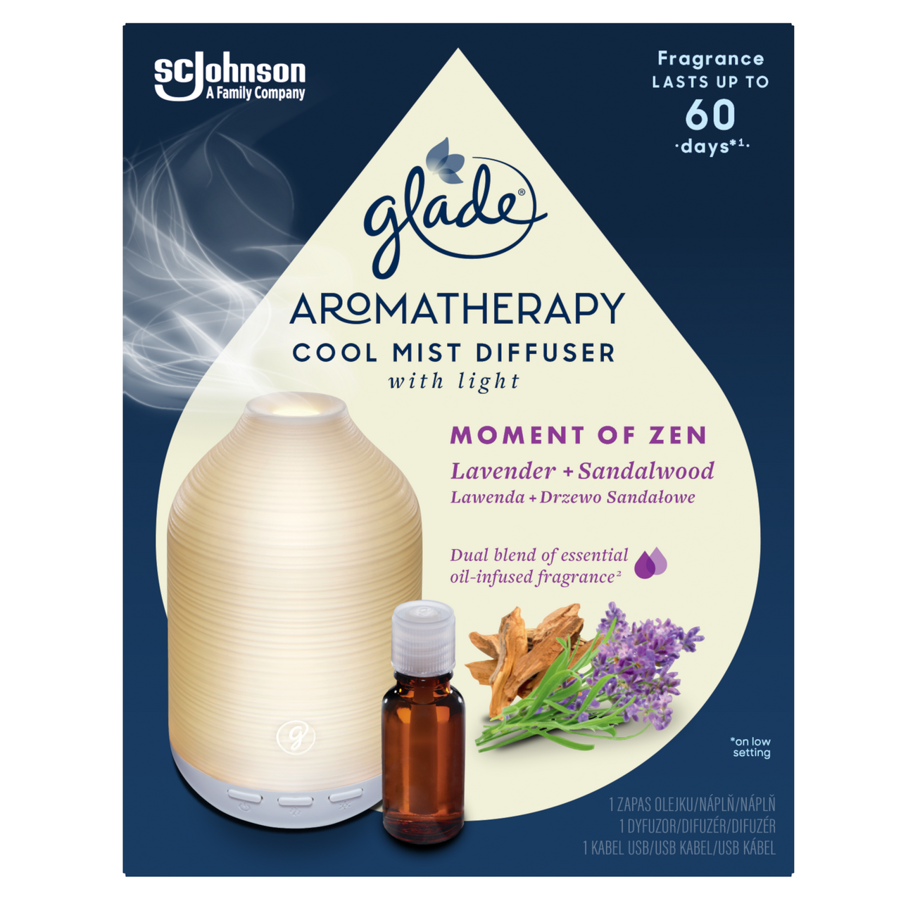 glade Aromatherapy Moment Zen diffuser 17 ml