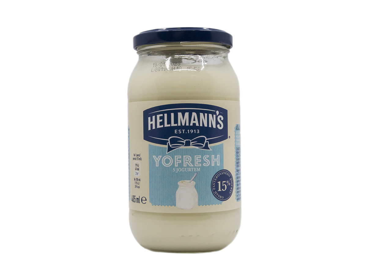 HELLMANN'S Yofresh omáčka s jogurtom chlad. 405 ml