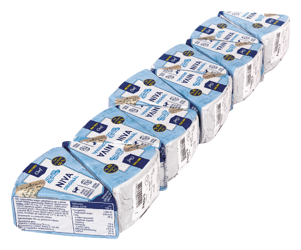 METRO Chef Niva original porcie chlad. 10 x cca 125 g