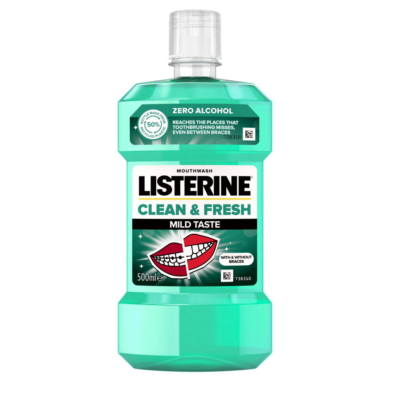 LISTERINE Clean & Fresh ústna voda 500 ml