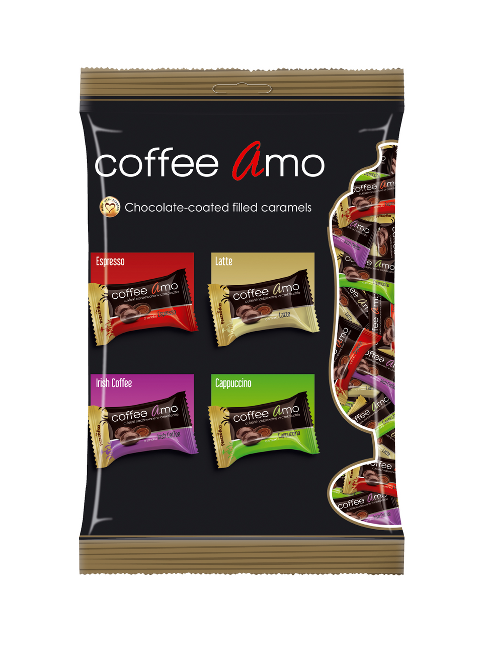 COFFEE AMO cukríky čokoládové 1 kg