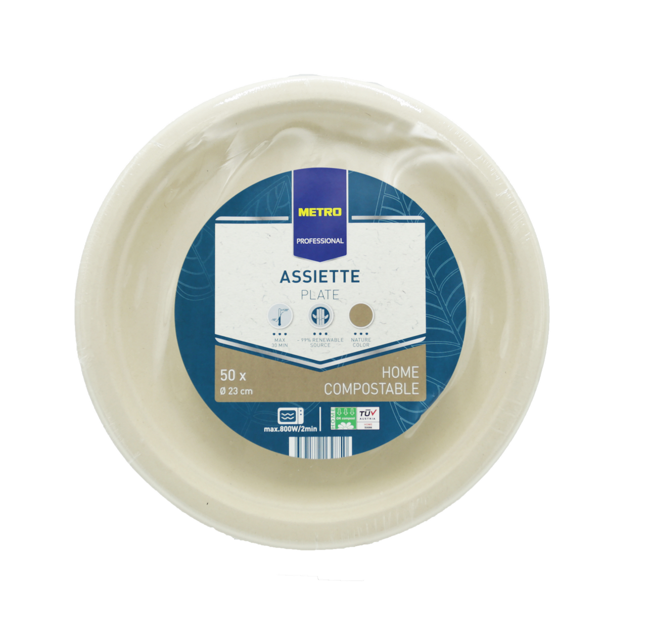 METRO PROFESSIONAL pulp Tanier 23 cm 50 ks