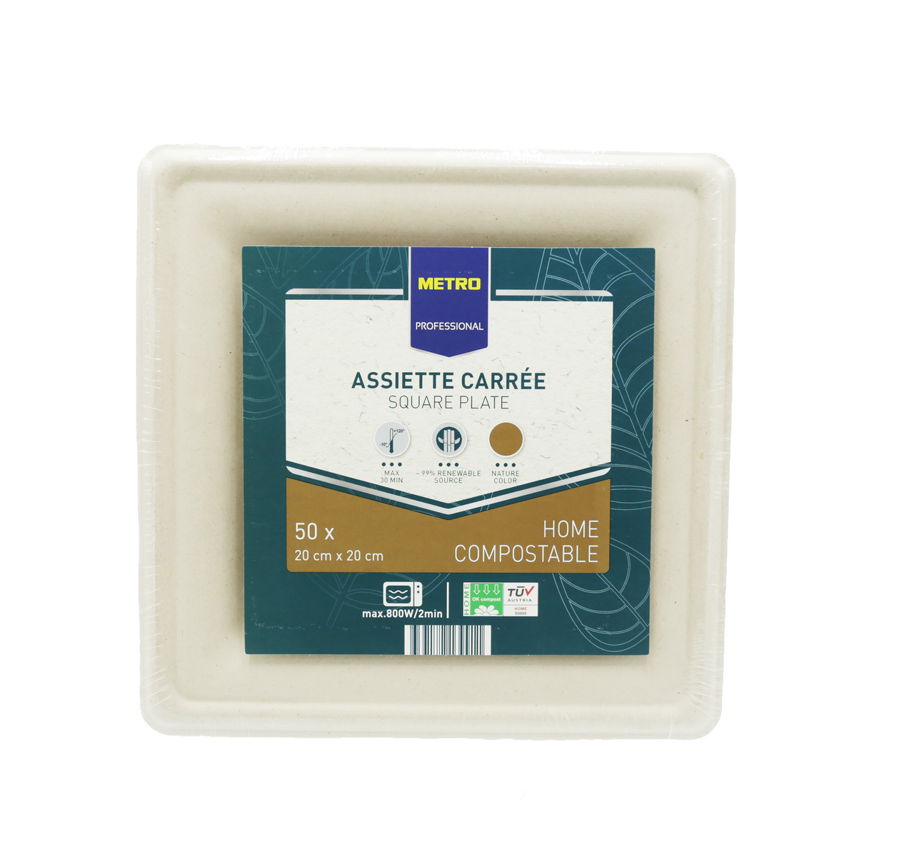 METRO PROFESSIONAL pulp Tanier 20 x 20 cm 50 ks