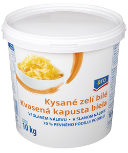 aro Kapusta kyslá biela 70% SK chlad. 10 kg